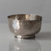 GAB, hammered silver bowl K2781