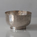 GAB, hammered silver bowl K2781