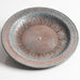 Gunnar Nylund for Rörstrand, Sweden, ceramic dish with blue and red matte glaze H1431