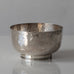 GAB, hammered silver bowl K2781