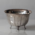 GAB, art deco silver footed bowl K2830