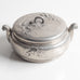Kayserzinn, Germany, pewter art nouveau lidded jar L3636