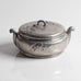 Kayserzinn, Germany, pewter art nouveau lidded jar L3636