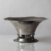 BH Edlund, Edlunds Silverfabrik, Sweden, pewter large footed bowl J1706