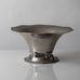 BH Edlund, Edlunds Silverfabrik, Sweden, pewter large footed bowl J1706