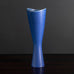 Stig Lindberg for Gustavsberg, "Vitrin" stoneware vase with blue matte glaze H1654