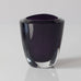 Strombergshyttan "Sommerso" vase in purple and clear glass K2520