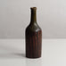 Fantoni, Italy, earthenware bottle vase with brown glaze M4133