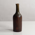 Fantoni, Italy, earthenware bottle vase with brown glaze M4133
