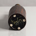 Fantoni, Italy, earthenware bottle vase with brown glaze M4133