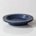 Kåge Verkstad stoneware dishwith dark blue haresfur glaze J1721