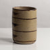 David Leach, Lowerdown Pottery, UK unique stoneware vase with brown glaze L4014