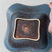 Gunnar Nylund for Rorstrand, Sweden, stoneware dish with blue and brown glaze H1102