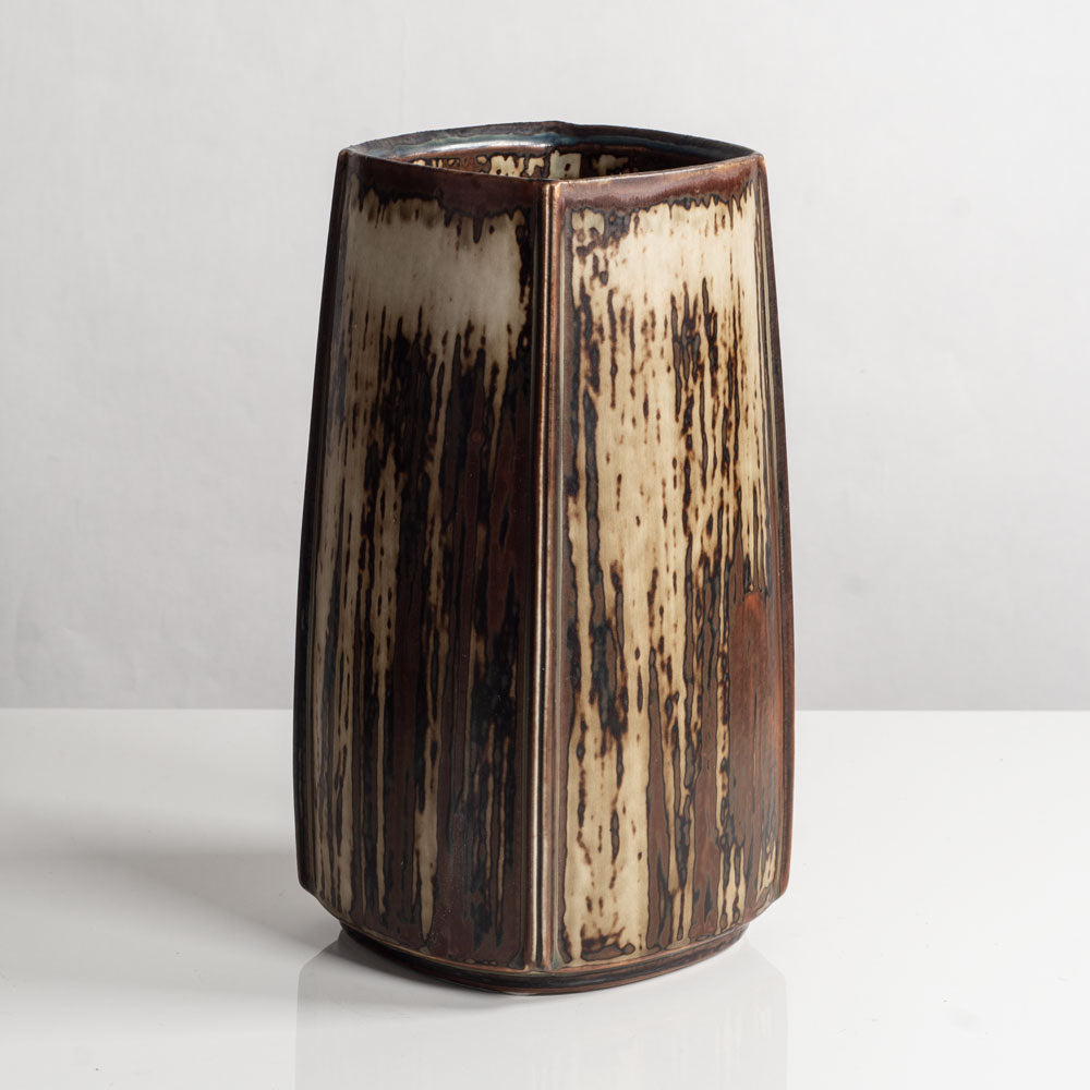 Ivan Weiss for Royal Copenhagen, Denmark, stoneware vase with Sung glaze K2412
