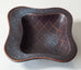 Gunnar Nylund for Rorstrand, Sweden, stoneware dish with blue and brown glaze H1102