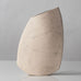 Val Barry, own studio, UK, unique stoneware flattened vase G9283