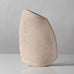 Val Barry, own studio, UK, unique stoneware flattened vase G9283