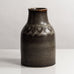 Carl Harry Stålhane for Rörstrand, Sweden, unique stoneware vase with brown glaze L3936