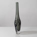 Nils Landberg for Orrefors, Sweden, gray glass "Sommerso" vase L3027