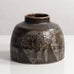 Carl Harry Stålhane for Rörstrand, Sweden, unique stoneware vase with brown glaze L3937