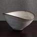 Lucie Rie, UK, unique stoneware bowl with matte off-white glaze M4092