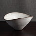 Lucie Rie, UK, unique stoneware bowl with matte off-white glaze M4092