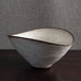 Lucie Rie, UK, unique stoneware bowl with matte off-white glaze M4092