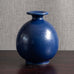 Erich and Ingrid Triller for Tobo, Sweden, vase with semi-matte blue glaze M4030