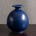Erich and Ingrid Triller for Tobo, Sweden, vase with semi-matte blue glaze M4030