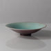 Colin Pearson, UK, unique stoneware bowl with celadon and oxblood glaze N7169