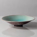 Colin Pearson, UK, unique stoneware bowl with celadon and oxblood glaze N7169