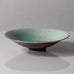 Colin Pearson, UK, unique stoneware bowl with celadon and oxblood glaze N7169