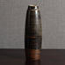 Carl Harry Stålhane for Rörstrand, Sweden, unique stoneware vase with brown glaze L3851
