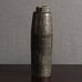 Carl Harry Stålhane for Rörstrand, Sweden, unique stoneware vase with brown glaze L3822