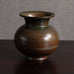 Just Andersen, Denmark, round bronze vase with flaring rim M4154