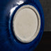 Stig Lindberg for Gustavsberg, Sweden, unique vase with matte blue glaze L3974