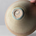 Stig Lindberg for Gustavsberg, Sweden, unique stoneware bowl with pale brown glaze K2908