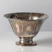 GAB, art deco silver footed bowl K2924