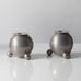 Pair of Swedish pewter candleholders K2913