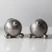 Pair of Swedish pewter candleholders K2913