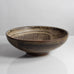 Gerd Bøgelund for Royal Copenhagen, Denmark, stoneware bowl with pomegranate motif and Sung glaze L3903