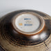 Gerd Bøgelund for Royal Copenhagen, Denmark, stoneware bowl with pomegranate motif and Sung glaze L3903
