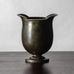 Just Andersen for GAB, bronze footed vase J1116