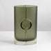 Tapio Wirkkala for Iittala, Finland, large gray frosted glass vase L4161