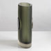 Tapio Wirkkala for Iittala, Finland, large gray frosted glass vase L4161
