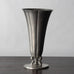 GAB Tenn, Sweden, pewter footed flaring vase J1022