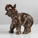 Knud Kyhn for Royal Copenhagen, Denmark, stoneware elephant with Sung glaze M4120