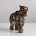 Knud Kyhn for Royal Copenhagen, Denmark, stoneware elephant with Sung glaze M4120