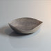 Richard Uhlemeyer, Germany, ceramic dish with glossy gray glaze C5137