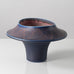 Karl Scheid, Germany, unique stoneware vasewith pink and blue glaze K2311